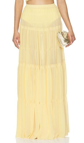 Yara Maxi Skirt in Yellow. - size M (also in L, S, XL, XS) - Camila Coelho - Modalova