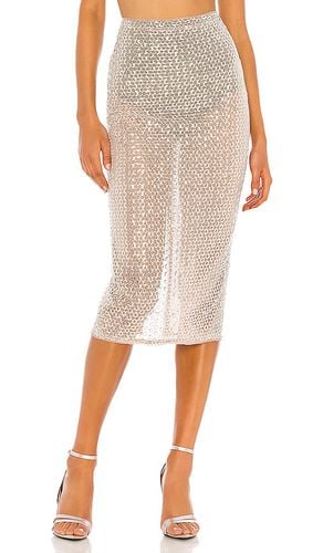 Beatriz Midi Skirt in Metallic . - size M (also in L, S, XL, XS, XXS) - Camila Coelho - Modalova