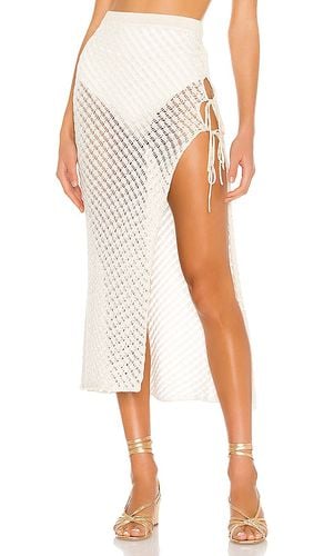 Offshore Midi Skirt in Ivory. - size L (also in M, S) - Camila Coelho - Modalova