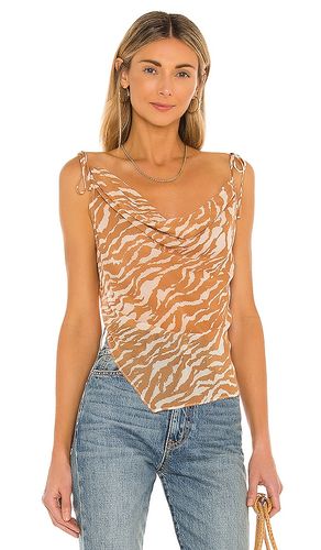 Cami carenado tati en color marrón talla XS en - Brown. Talla XS (también en XXS) - Camila Coelho - Modalova