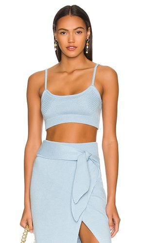 Mimmi Cropped Tank in Baby Blue. - size S (also in XS) - Camila Coelho - Modalova