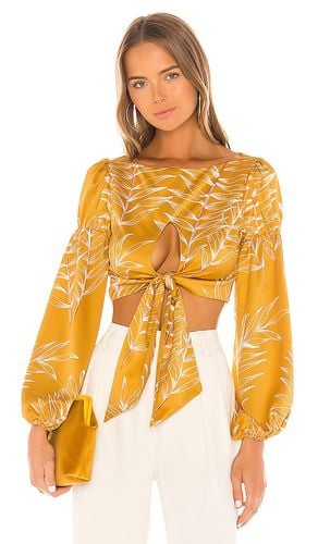 Marcia Top in Mustard. - size L (also in M, S, XS, XXS) - Camila Coelho - Modalova