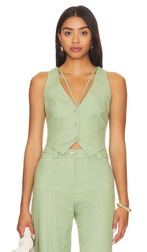 Matilde Vest in Sage. - size M (also in S, XL, XS) - Camila Coelho - Modalova