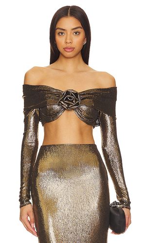 Leandra Off Shoulder Top in Metallic . - size M (also in S, XS) - Camila Coelho - Modalova