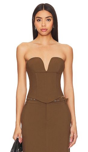 Jordana Corset Top in Olive. - size M (also in XL) - Camila Coelho - Modalova