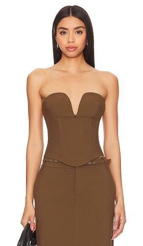 Jordana Corset Top in Olive. - size S (also in XL) - Camila Coelho - Modalova