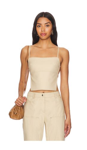 Rousseau top en color beige talla L en - Beige. Talla L (también en M, S, XL) - Camila Coelho - Modalova