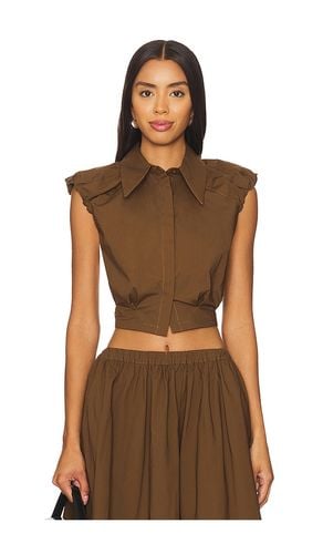 Gurina Top in Brown. - size S (also in XS) - Camila Coelho - Modalova