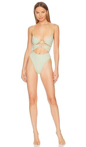 Marcelo One Piece in Sage. - size M (also in L, XS) - Camila Coelho - Modalova