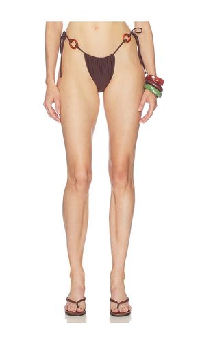 Romelia Bottom in Chocolate. - size L (also in M, S, XL, XS) - Camila Coelho - Modalova