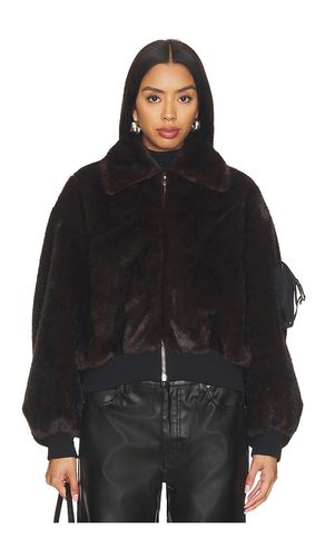 Faux Fur Bomber Jacket in . Taglia L. Also in M, XS - Coperni - Modalova