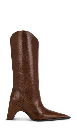 Lizard Print Cowboy Bridge Boot in . Size 36. Also in 38 - Coperni - Modalova