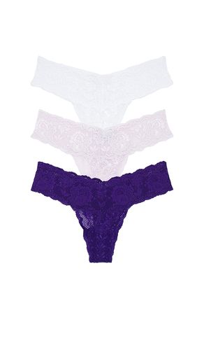 Never Say Never Cutie Thong 3 Pack in Multi - Cosabella - Modalova