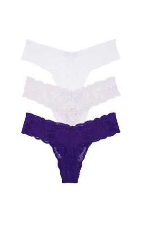 Never Say Never Cutie Thong 3 Pack in Multi - Cosabella - Modalova