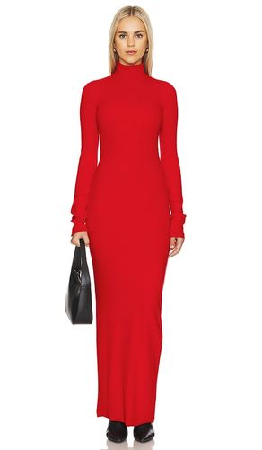 The Verona Turtleneck Maxi Dress in Red. - size L (also in M, S) - COTTON CITIZEN - Modalova