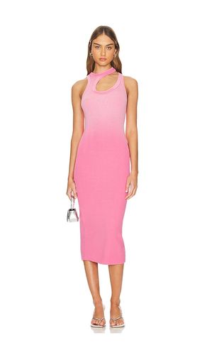 The Verona Cut Out Midi Dress in Pink. - size M (also in S) - COTTON CITIZEN - Modalova