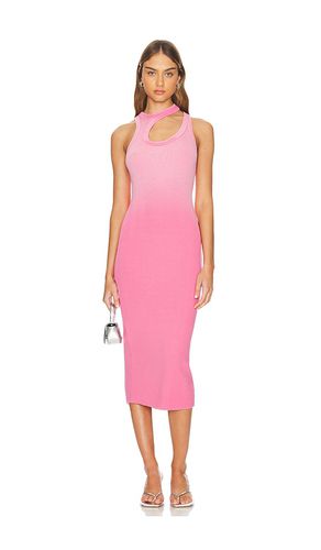 The Verona Cut Out Midi Dress in Pink. - size M (also in S, XS) - COTTON CITIZEN - Modalova