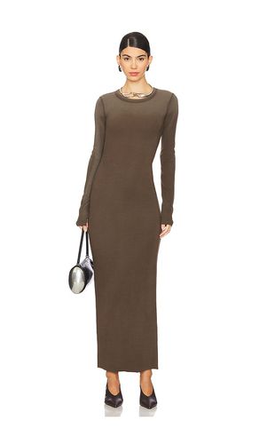 Verona Crewneck Maxi Dress in Army Green. - size L (also in M, S, XS) - COTTON CITIZEN - Modalova