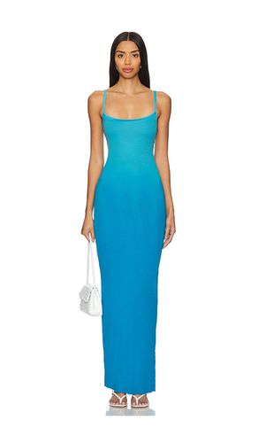 Verona spaghetti maxi dress en color azul talla M en - Blue. Talla M (también en S) - COTTON CITIZEN - Modalova