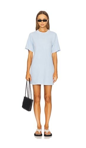 Tokyo Tee Mini Dress in Baby Blue. - size L (also in M, S, XS) - COTTON CITIZEN - Modalova