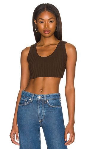 Camiseta tirantes capri en color chocolate talla L en - Chocolate. Talla L (también en M, S) - COTTON CITIZEN - Modalova