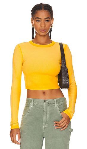 The verona crop shirt in color yellow size L in - Yellow. Size L (also in M, S, XS) - COTTON CITIZEN - Modalova