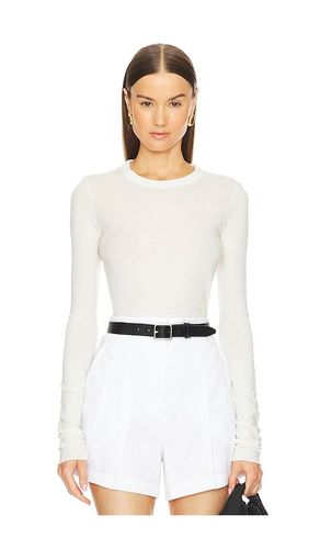 Marbella long sleeve top en color ivory talla L en - Ivory. Talla L (también en XS) - COTTON CITIZEN - Modalova