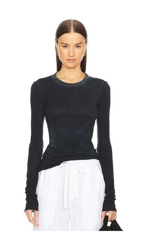 Marbella Long Sleeve Top in Black. - size L (also in M) - COTTON CITIZEN - Modalova