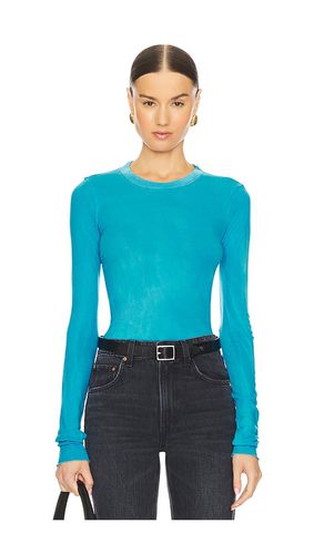 Marbella Long Sleeve Top in Blue. - size M (also in S) - COTTON CITIZEN - Modalova