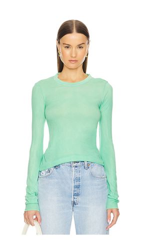 Marbella Long Sleeve Top in Mint. - size L (also in M, S, XS) - COTTON CITIZEN - Modalova