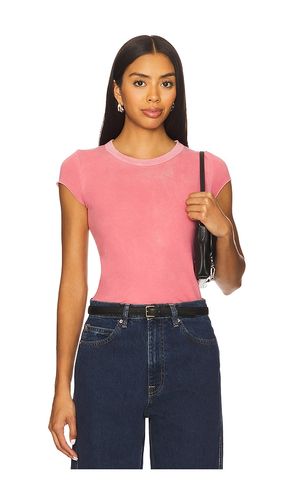 Marbella Cap Sleeve Tee in Pink. - size L (also in M, S, XS) - COTTON CITIZEN - Modalova