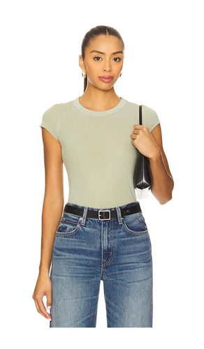 Marbella Cap Sleeve Tee in Mint. - size L (also in M, S, XS) - COTTON CITIZEN - Modalova
