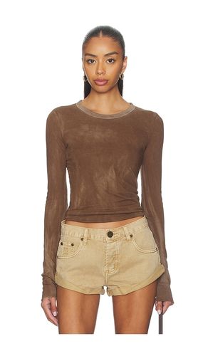 Marbella Long Sleeve Shirt in Brown. - size L (also in M, S, XS) - COTTON CITIZEN - Modalova