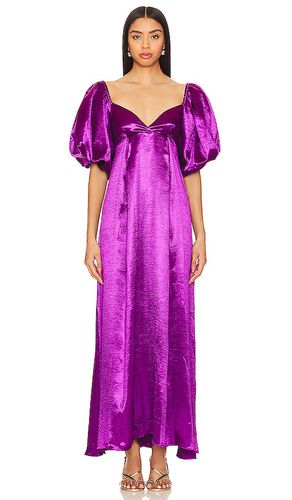 Vestido largo enya en color morado talla L en - Purple. Talla L (también en M, S, XL, XS) - CAROLINE CONSTAS - Modalova