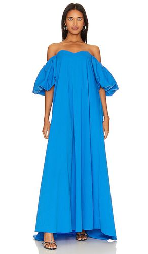 Vestido palmer en color talla S en - Blue. Talla S (también en XS) - CAROLINE CONSTAS - Modalova