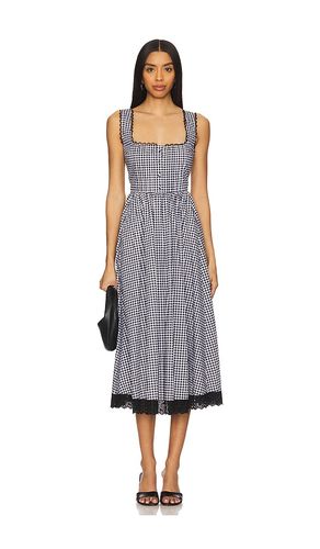 Alanna Apron Midi Dress in . - size L (also in M, S) - CAROLINE CONSTAS - Modalova