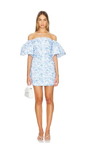 Bekah Mini Dress in Blue. - size M (also in S, XS) - CAROLINE CONSTAS - Modalova