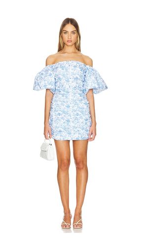 Bekah Mini Dress in Blue. - size S (also in XS) - CAROLINE CONSTAS - Modalova