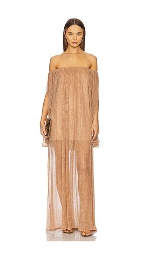 Corinthia Gown in Orange. - size M (also in S) - CAROLINE CONSTAS - Modalova