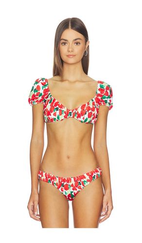 Zoe Bikini Top in Red,. - size S (also in XS) - CAROLINE CONSTAS - Modalova
