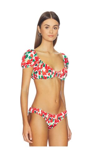 Zoe Bikini Top in Red,. - size S (also in XS) - CAROLINE CONSTAS - Modalova