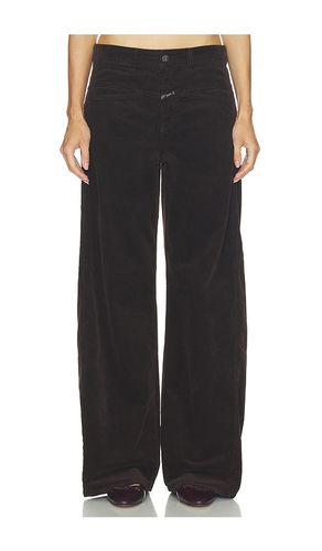 Tori-x Wide Leg Jeans in Brown. - size 23 (also in 24, 25, 28, 29, 30) - CLOSED - Modalova