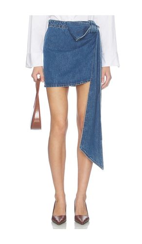 Draped Mini Skirt in -. Size L. Also in M, S, XL, XS, XXS - CLOSED - Modalova