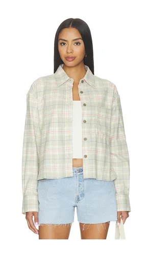 Cropped Oversized Shirt in . Taglia L. Also in M, XL, XXS - CLOSED - Modalova