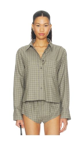 Cropped Oversized Shirt in . Taglia S. Also in XXS, M, L, XL - CLOSED - Modalova