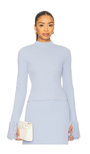 Imogen Long Sleeve Knit Sweater in Baby Blue. - size L (also in M, S) - Clea - Modalova