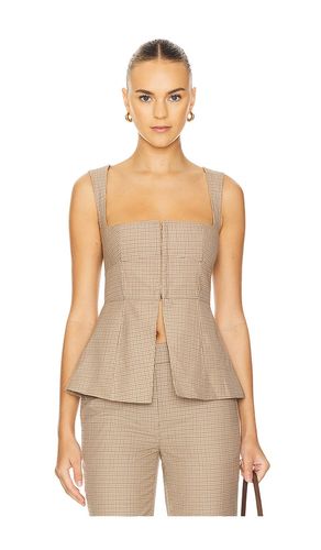 Delfina Top in Tan. - size L (also in S, XS) - Clea - Modalova