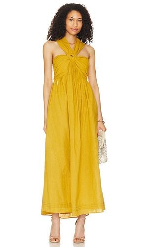 Aurelia Maxi Dress in Mustard. - size L (also in M, S) - Cleobella - Modalova