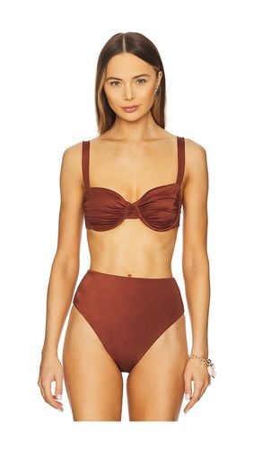 Beckett Bikini Top in Burnt Orange. - size M (also in XS) - Cleobella - Modalova