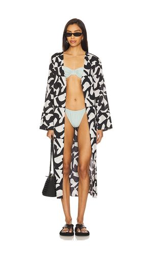 Kendra Kimono Wrap in Black. - size M/L (also in XS/S) - Cleobella - Modalova
